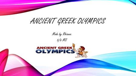 Ancient Greek Olympics