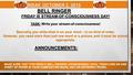 FRIDAY, OCTOBER 2, 2015 FRIDAY, OCTOBER 2, 2015 BELL RINGER BELL RINGER FRIDAY IS STREAM-OF-CONSCIOUSNESS DAY! TASK: Write your stream-of-consciousness!