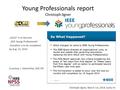 Young Professionals report Christoph Ilgner „GOLD“ is to become „IEEE Young Professionals“ transition is to be completed by Aug. 15, 2014 (courtesy L.