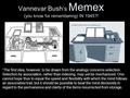 Vannevar Bush ’s Memex (you know for remembering) IN 1945?! “The first idea, however, to be drawn from the analogy concerns selection. Selection by association,