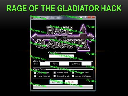 Rage of the Gladiator Hack