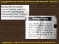 Homework: Assignment 10 for tomorrow (464-470); test Friday Consider: What do you think of when you hear the word, “lobbyist”?