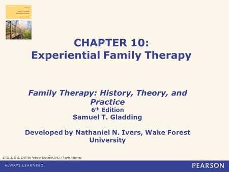 CHAPTER 10: Experiential Family Therapy