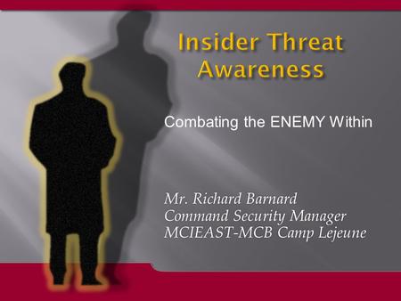 Insider Threat Awareness