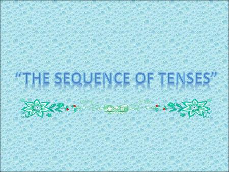 General rule: If the verb in principal clause is in one of the past tenses, a past tense must be used in the subordinate clause.