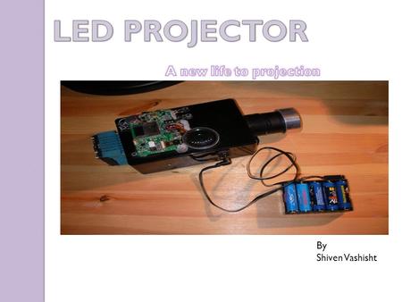 By Shiven Vashisht. A light-emitting diode (LED) is a semiconductor light source. LEDs are used as indicator lamps in many devices and are increasingly.