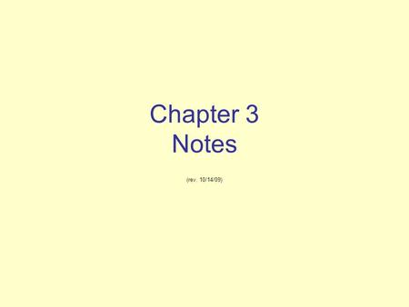 Chapter 3 Notes (rev. 10/14/09). Democritus Democritus was a Greek philosopher who “…was one of two founders of ancient atomist theory”. “The atomists.