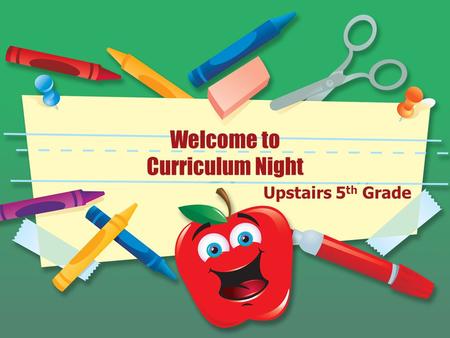 Welcome to Curriculum Night Upstairs 5 th Grade. Literacy Curriculum Balanced literacy approach combining a variety of instructional methods including: