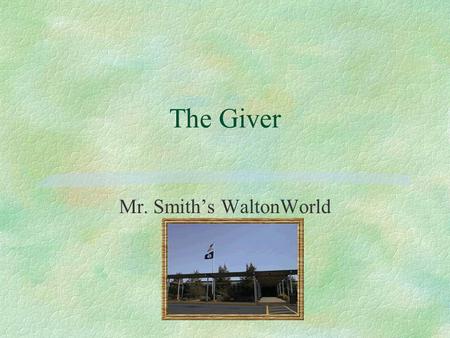 Mr. Smith’s WaltonWorld