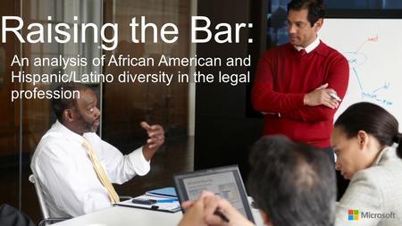 Raising the Bar: An analysis of African American and Hispanic/Latino diversity in the legal profession.