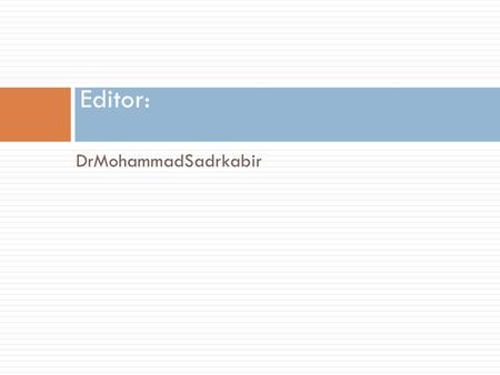 DrMohammadSadrkabir Editor:. FREQUENCY OF ELEVATED HEPATOCELLULAR CARCINOMA (HCC) BIOMARKERS IN PATIENTS WITH ADVANCED HEPATITIS C The American Journal.