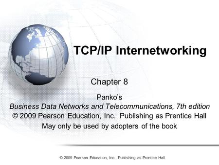 TCP/IP Internetworking