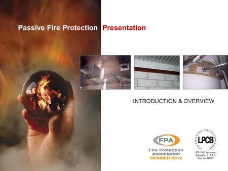 Passive Fire Protection Presentation