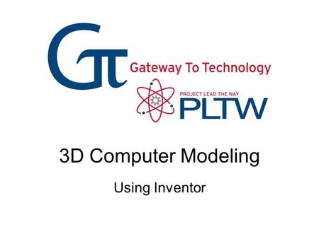 Computer Modeling Fundamentals Using Inventor