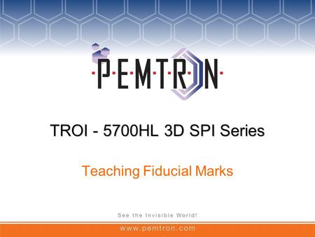 Teaching Fiducial Marks