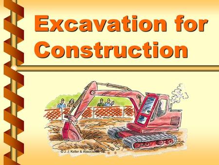 Excavation for Construction