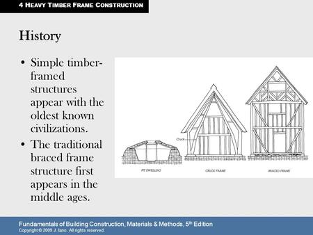 4 HEAVY TIMBER FRAME CONSTRUCTION