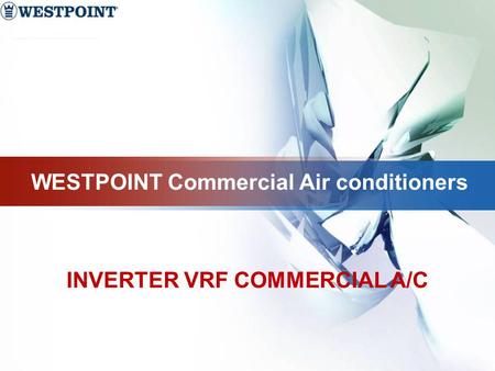 INVERTER VRF COMMERCIAL A/C