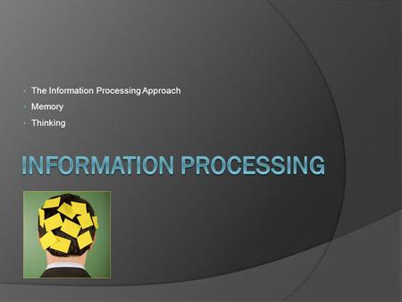 Information processing