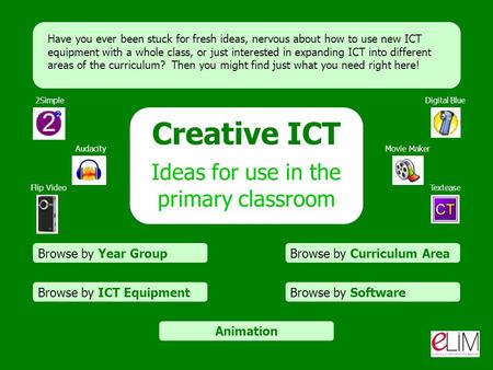 Ideas for use in the primary classroom