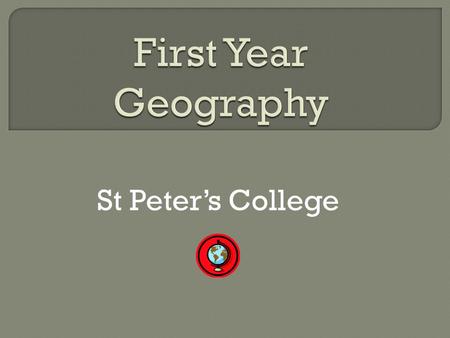 St Peters College. It is important that students come to class prepared Each student should have their text book and notes copy for each class.