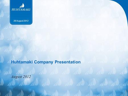 Huhtamaki Company Presentation