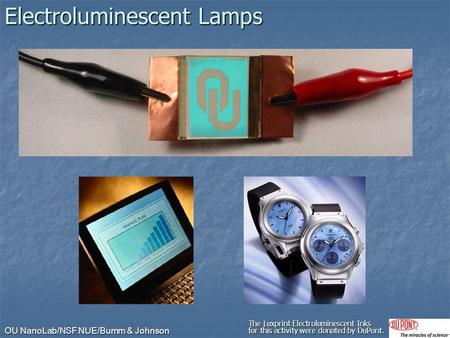 Electroluminescent Lamps