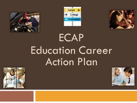 ECAP Education Career Action Plan. What are your postsecondary plans?! College Road Trip-video clip  /