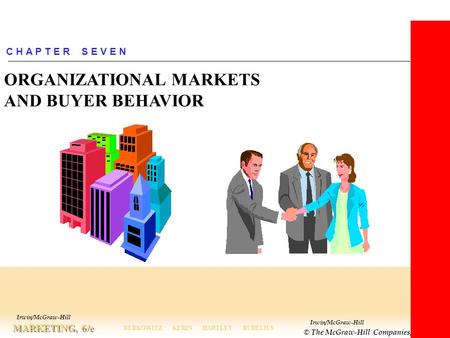 ORGANIZATIONAL MARKETS AND BUYER BEHAVIOR