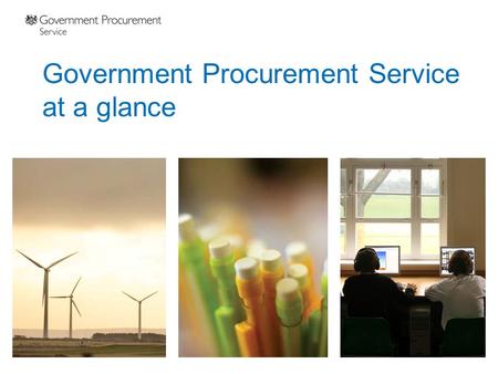 Government Procurement Service at a glance