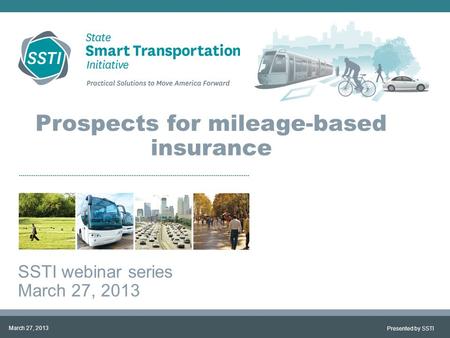 Prospects for mileage-based insurance