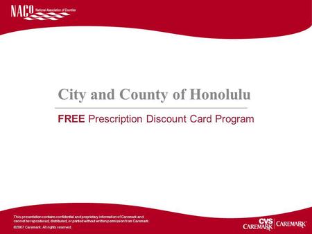 City and County of Honolulu