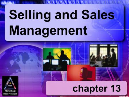 Selling and Sales Management