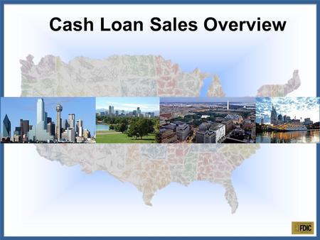 Cash Loan Sales Overview. Loans are competitively marketed and sold in the secondary market via a loan sale advisor. Loans are offered in a variety of.