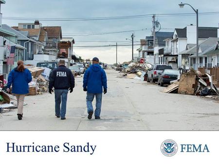 Hurricane Sandy. Sandy was the second-largest Atlantic storm on record Storm surge reached over 13 feet in coastal areas of New York and New Jersey The.