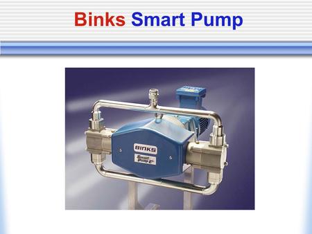 Binks Smart Pump.