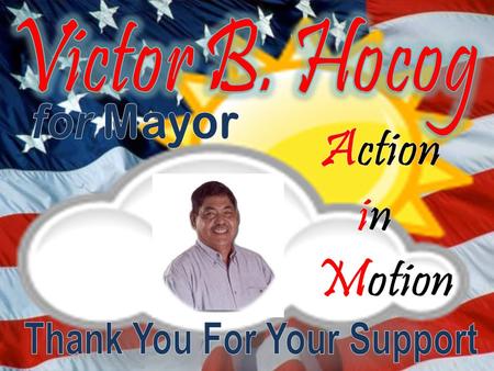 To the people of Rota, allow me to report my A AA A ctions in the 16 th CNMI Legislature as your Representative...