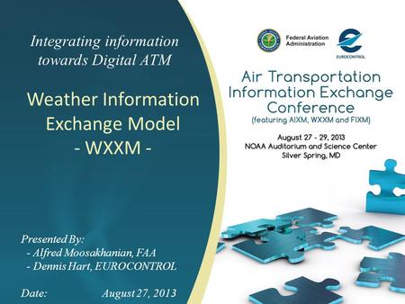 Weather Information Exchange Model - WXXM -