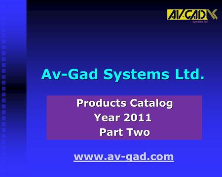 Products Catalog Year 2011 Part Two