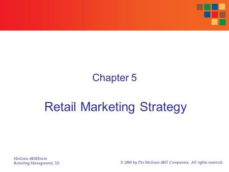 Retail Marketing Strategy