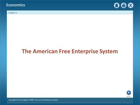 The American Free Enterprise System