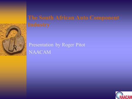 The South African Auto Component Industry