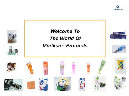 Welcome To The World Of Modicare Products.