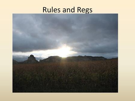 Rules and Regs. Topics Brief Review of National EMS Documents Changes to the EMS Act Proposed Changes to the rules and Regulations.