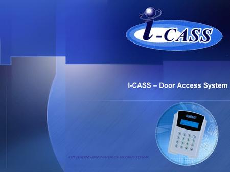 I-CASS – Door Access System