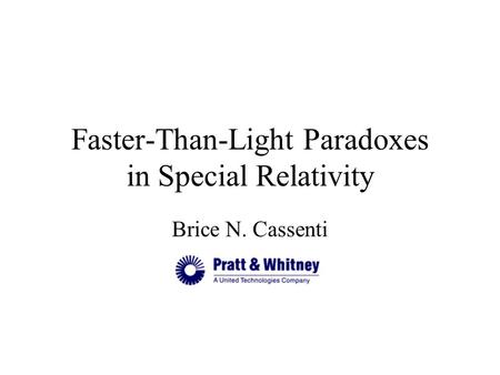 Faster-Than-Light Paradoxes in Special Relativity