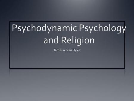 Psychodynamic Psychology Definition Based on unconscious cognitive, emotional and relational dynamics that influence behavior Drives – instincts that.