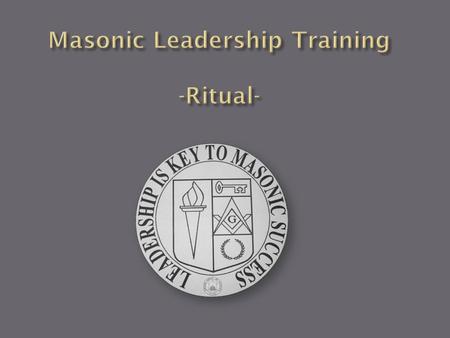 The World English Dictionary defines ritual as: 1. the prescribed or established form of a religious or other ceremony.