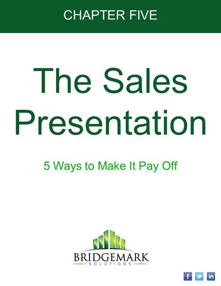 The Sales Presentation