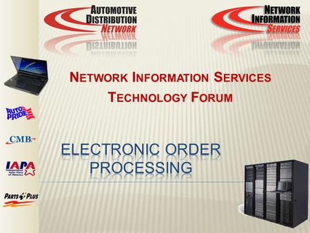 ELECTRONIC ORDER PROCESSING